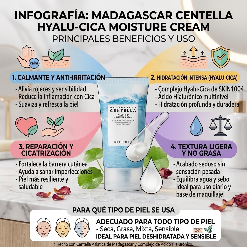 Crema HyaluCica Madagascar Centella