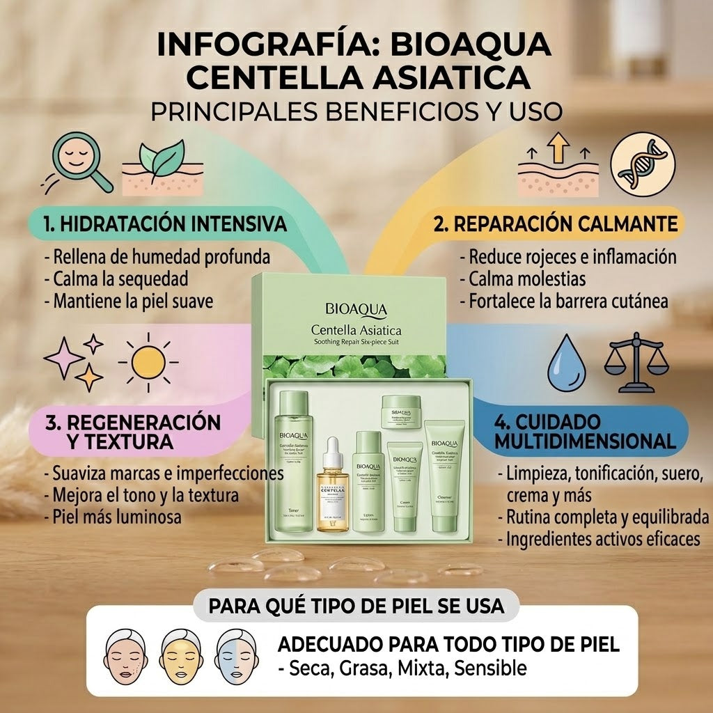 Kit completo Centella Asiatica Bioaqua