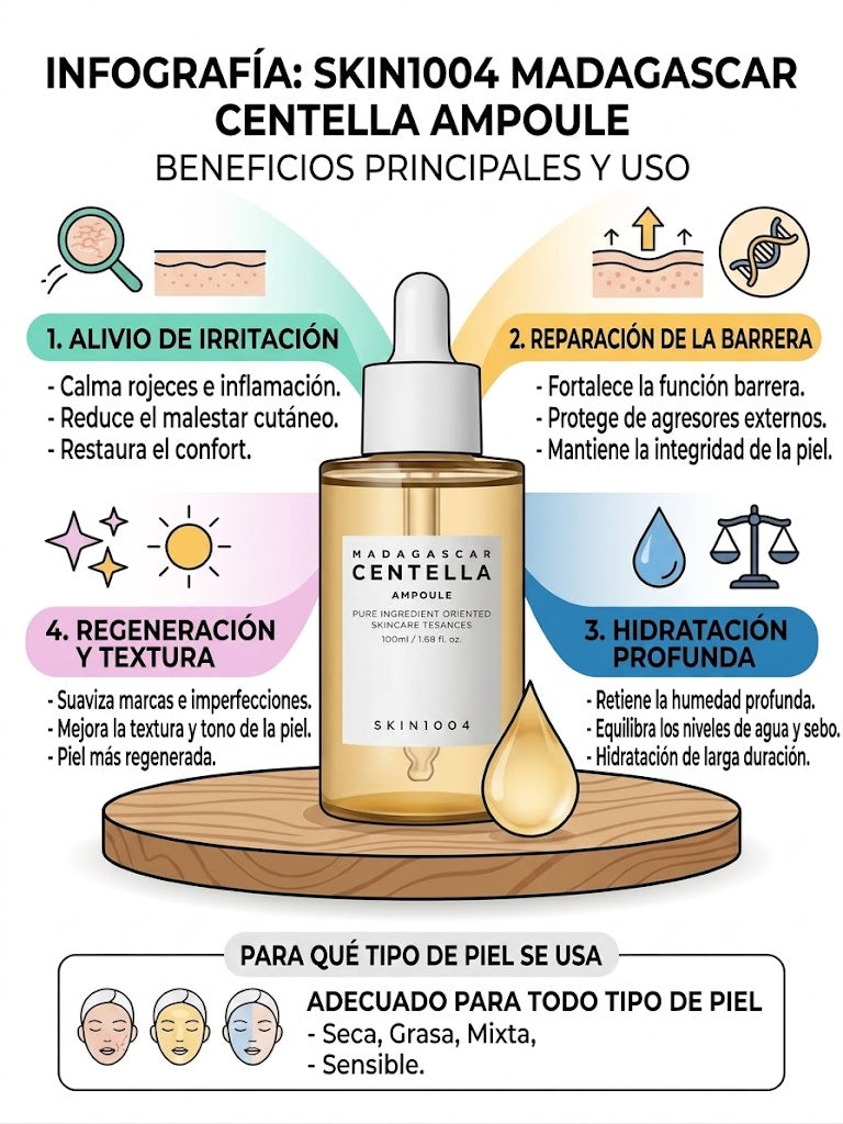 Serum Facial Madagascar Centella Ampoule